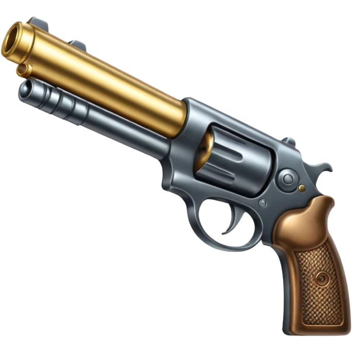 bullet and gun emoji