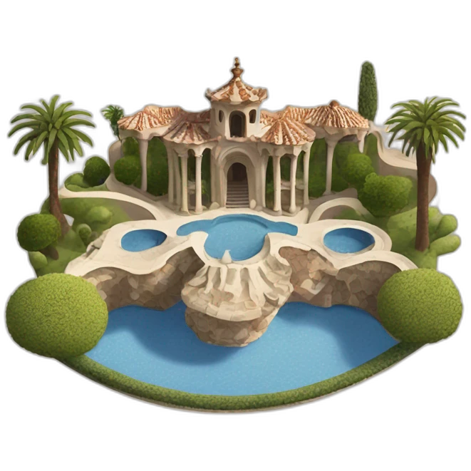 park guell emoji