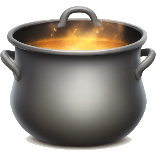 magical cooking pot emoji