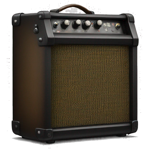 Guitar amp text size emoji
