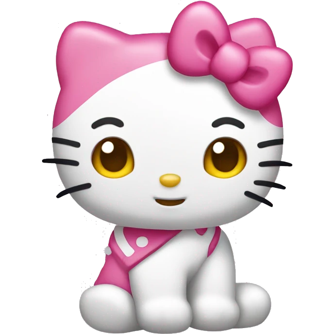 Hello kitty emoji