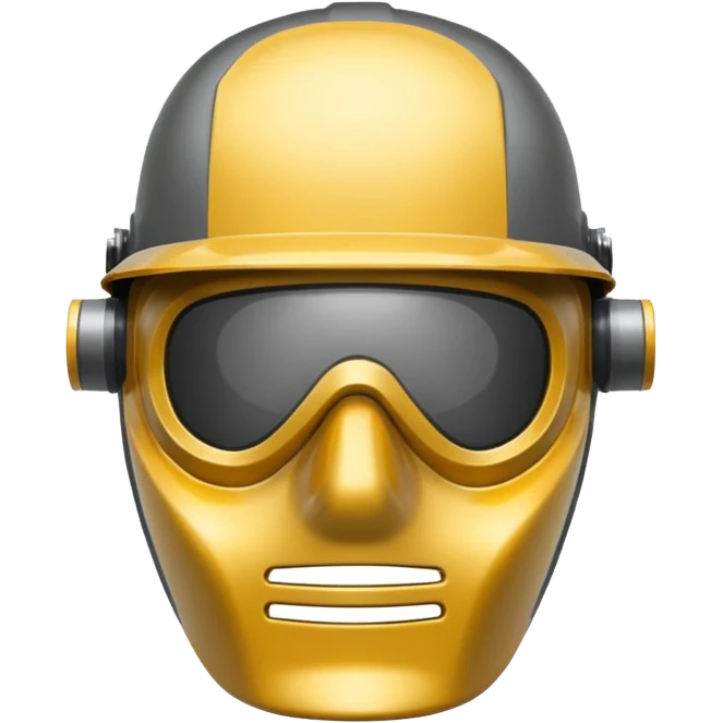 Welding mask emoji