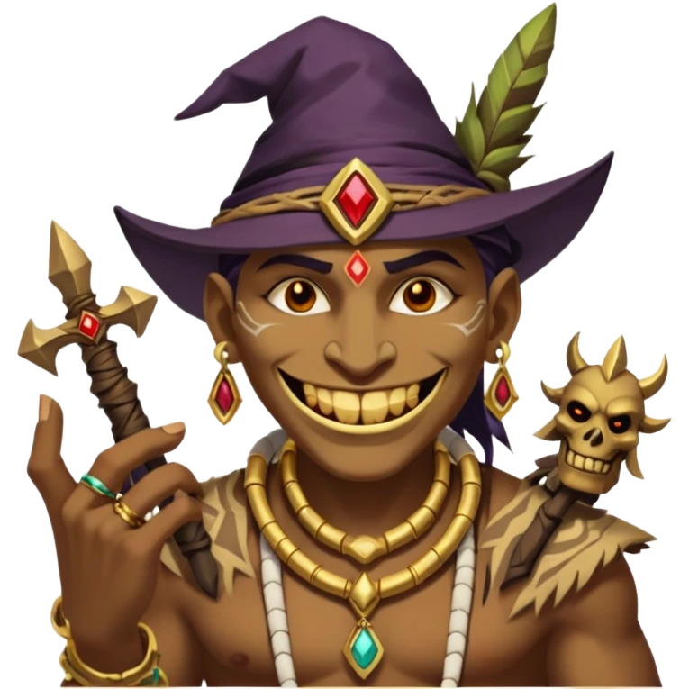 Witch Doctor from Dota2. SWAG. emoji