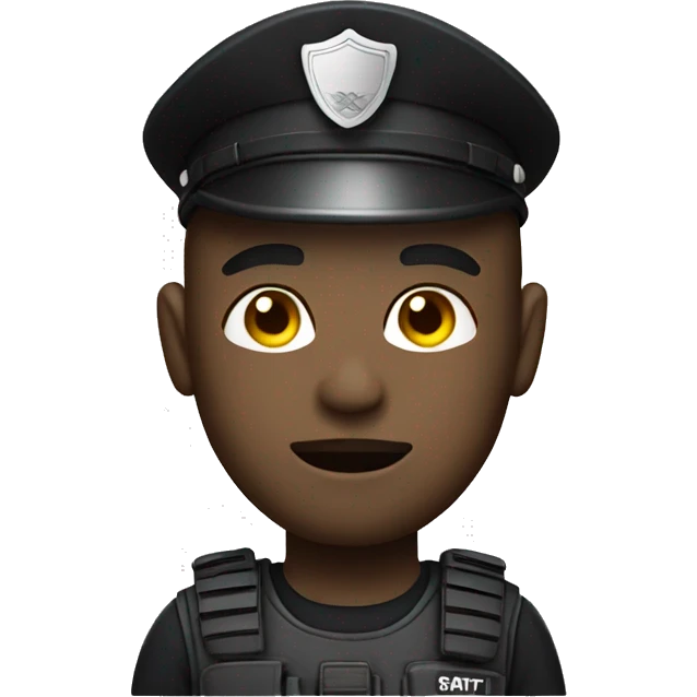 SWAT policeman emoji