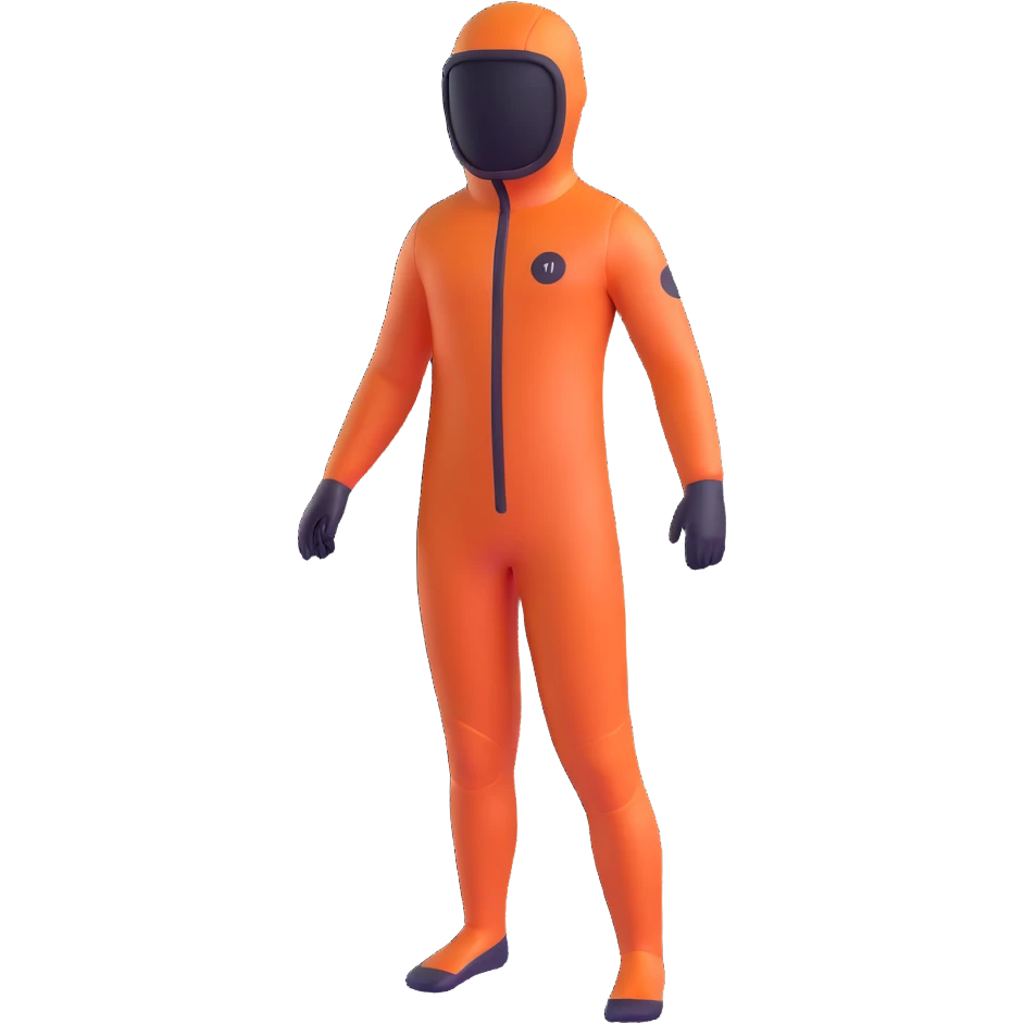 person in a stillsuit from Dune emoji
