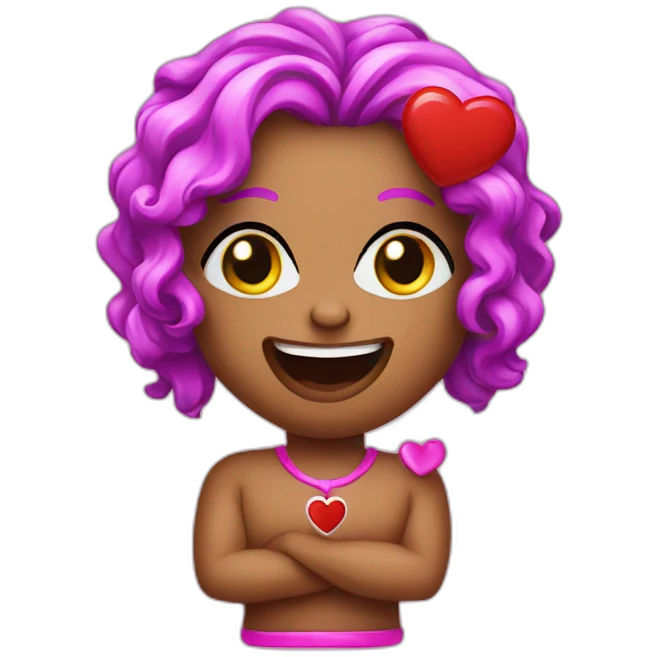 I love you kandi emoji