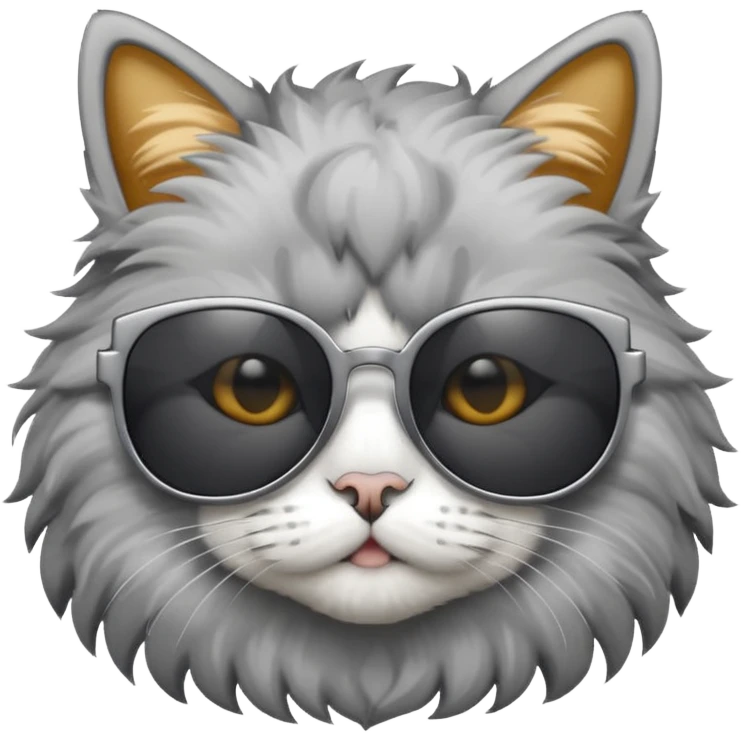 Cat wearing sunglasses emoji