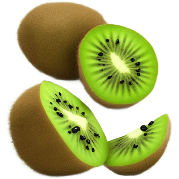 3d kiwi fruit emoji