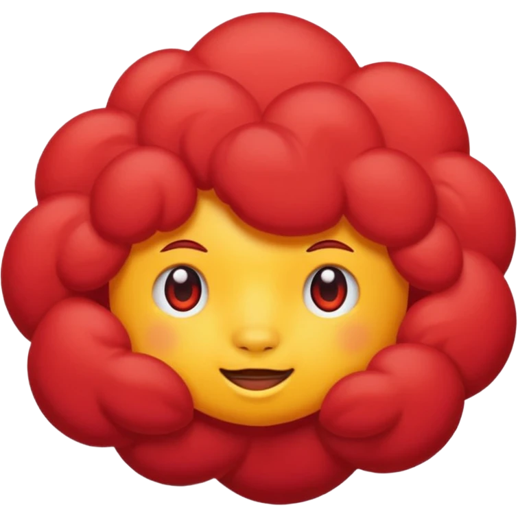 Красное Облоко emoji