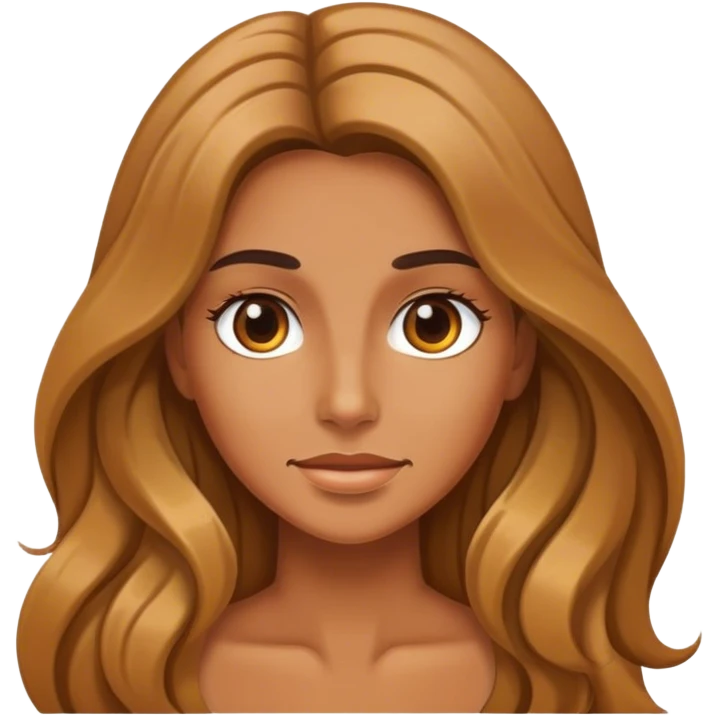 Hot chick emoji