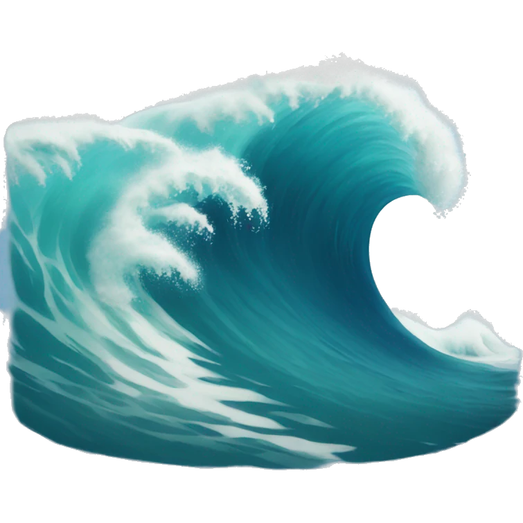 wave emoji