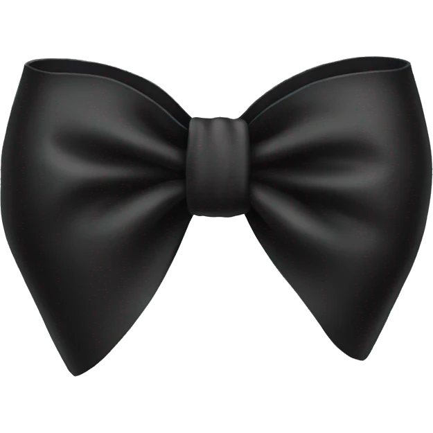 black bow  emoji