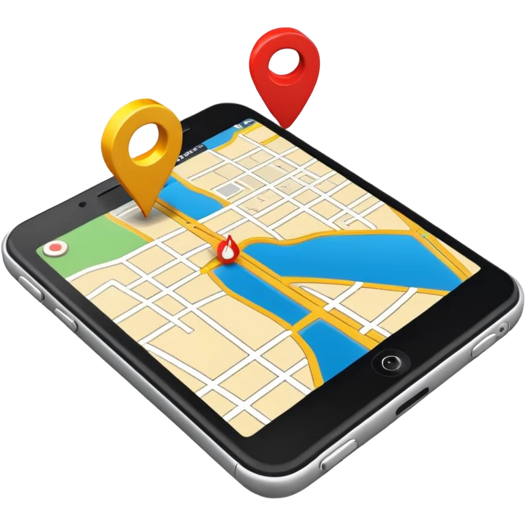 GPS map emoji