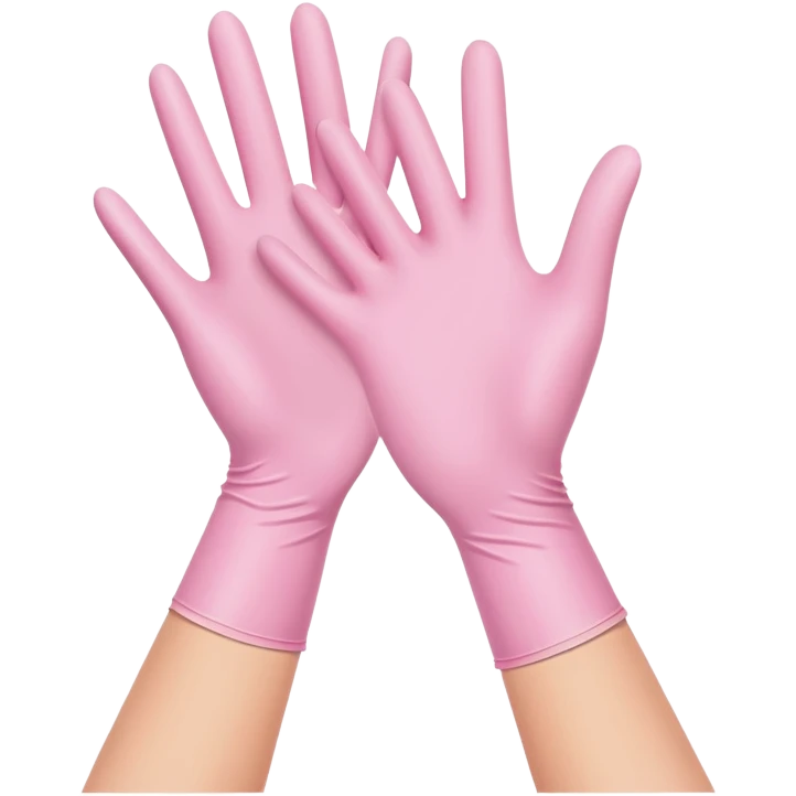 light pink latex gloves emoji
