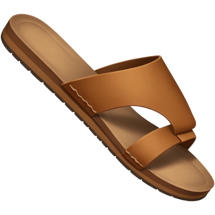 Throwing sandal emoji