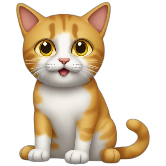 Damso qui mange un chat emoji