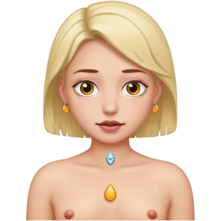 nipple piercing emoji