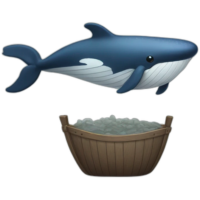 Whale cripy emoji