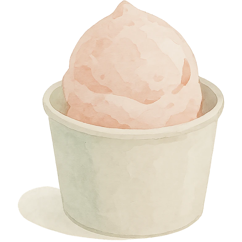 ice cream in a cup emoji