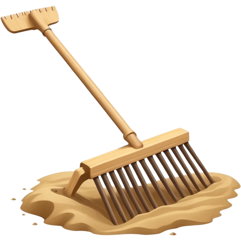 sand rake emoji