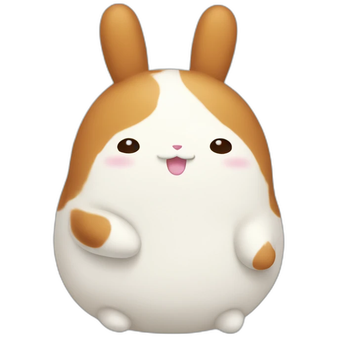 Molang and Piu piu emoji