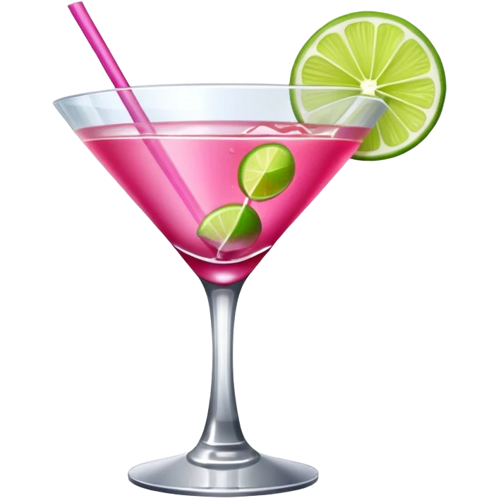 cosmopolitan pink cocktail emoji