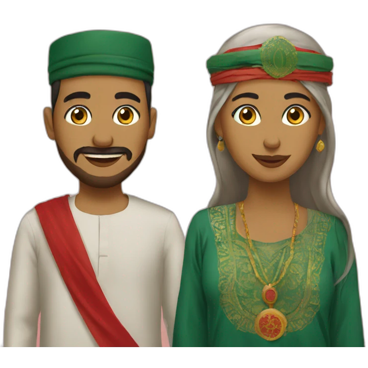 Maroc et Liban  emoji