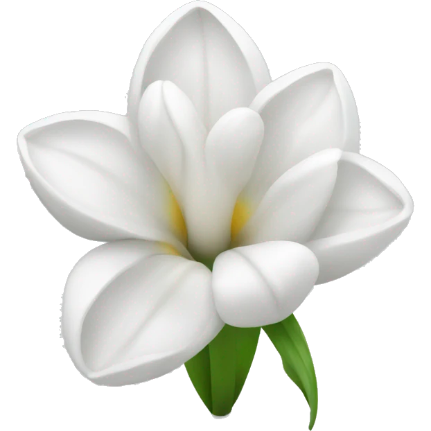 White tuilpe emoji