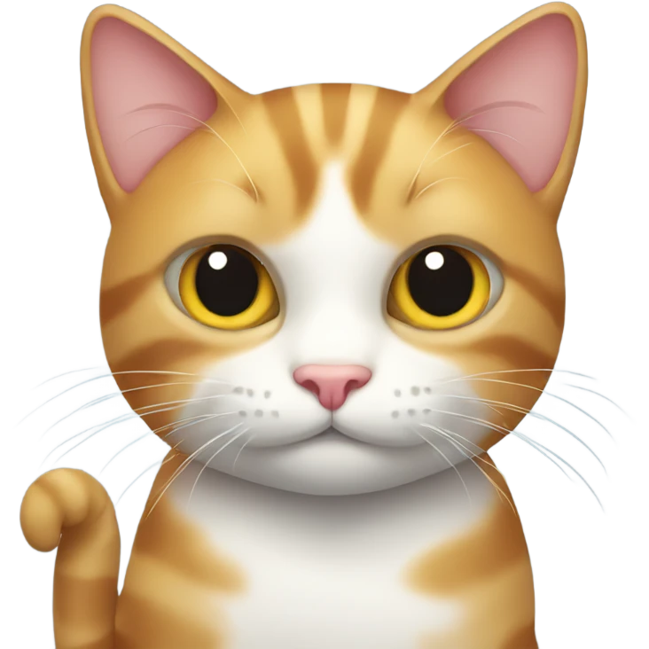 Cat with fish  emoji