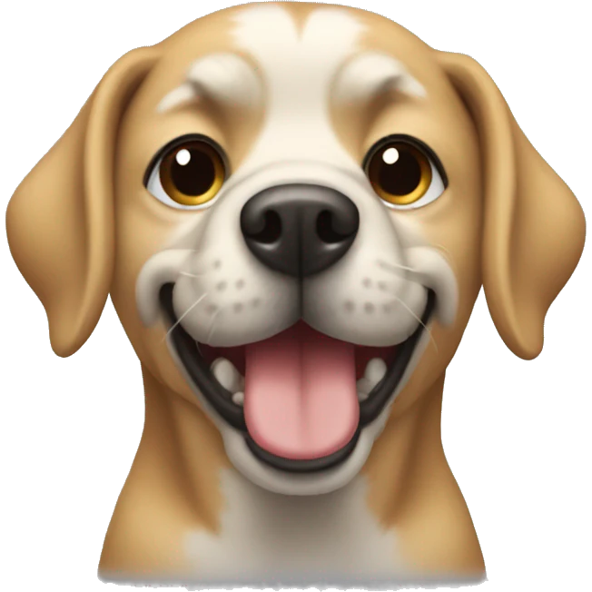 Car the dog emoji