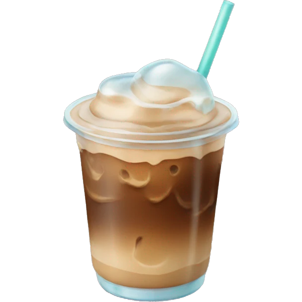 iced coffee emoji