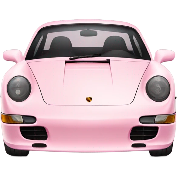 light pink Porsche  emoji
