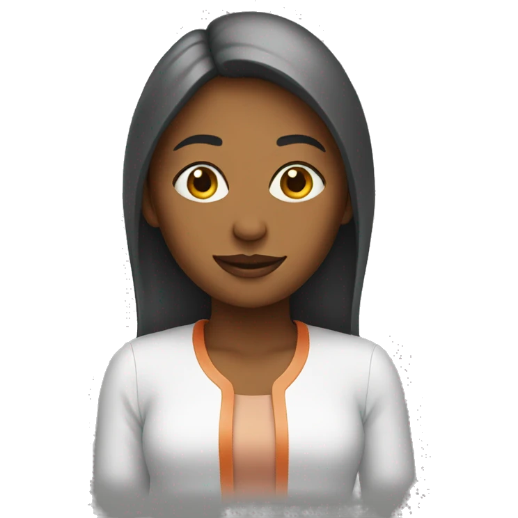woman with a cathat emoji