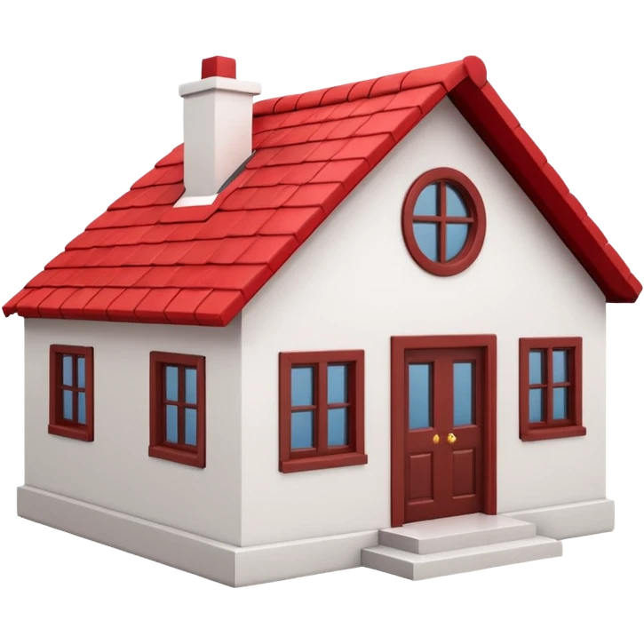 can u do simple house 3d image for my video  emoji