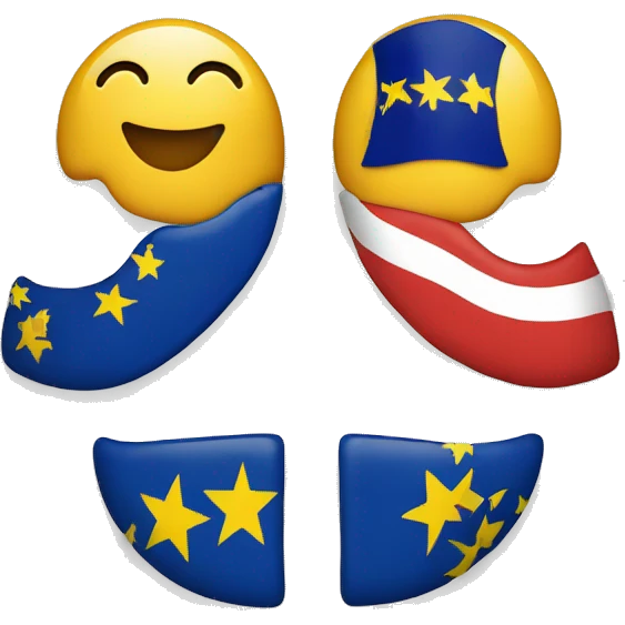 Union europeen + E emoji