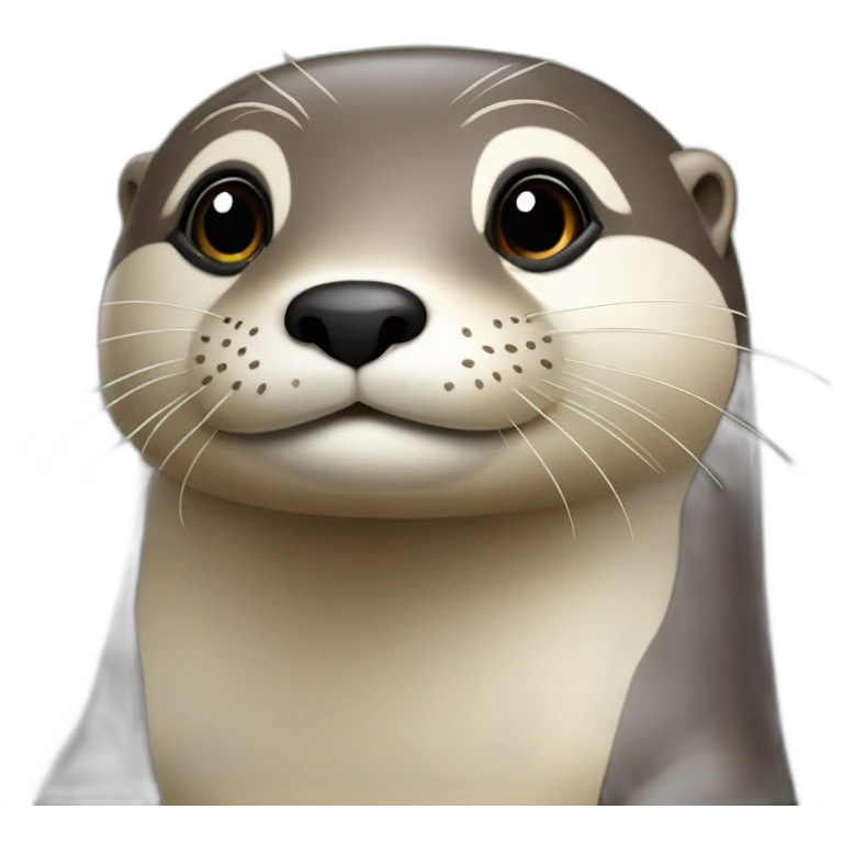 Loutre sur tortu emoji