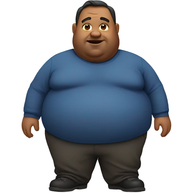 fat dad  emoji