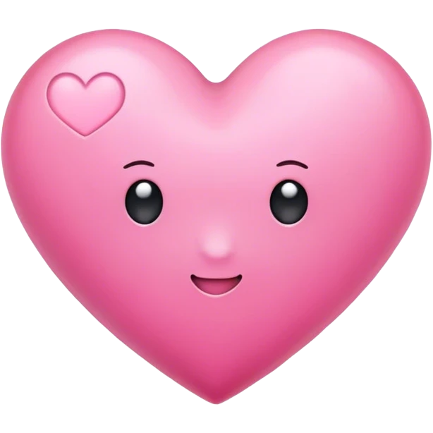 Pink heart emoji