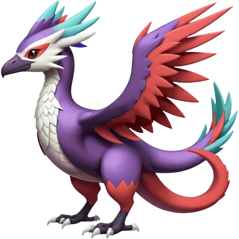  Nargacuga-Latias-Noibat-Noivern-Silvally-Pokémon-Fakémon-fusion (full body) emoji
