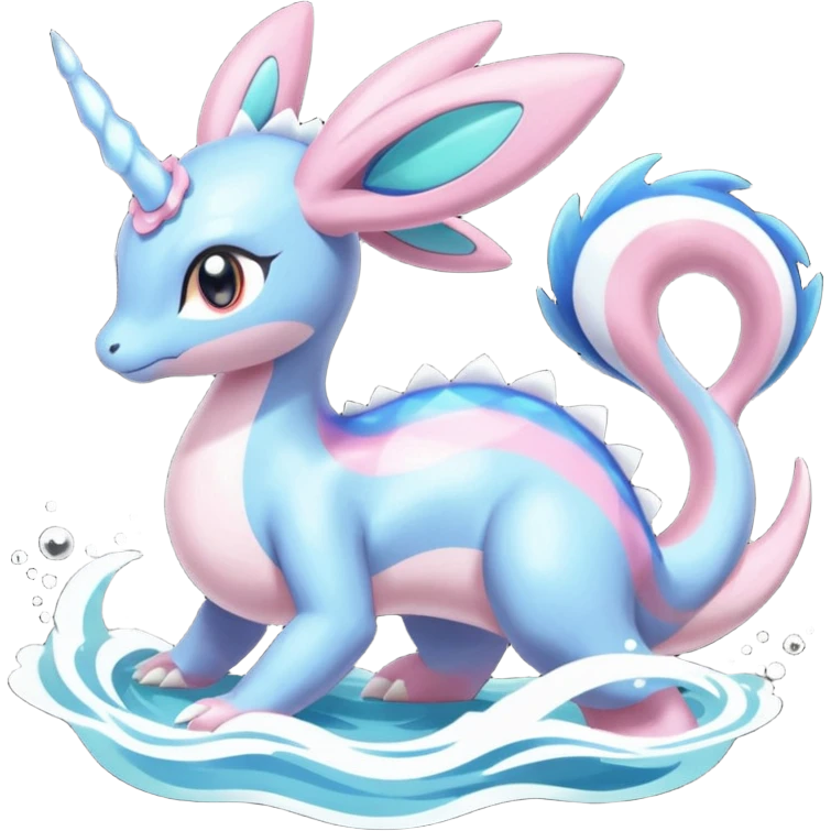 Lapras-Meloetta-Sylveon-Dialga-Suicune-fusion emoji