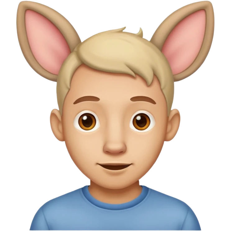 man with funny ears emoji