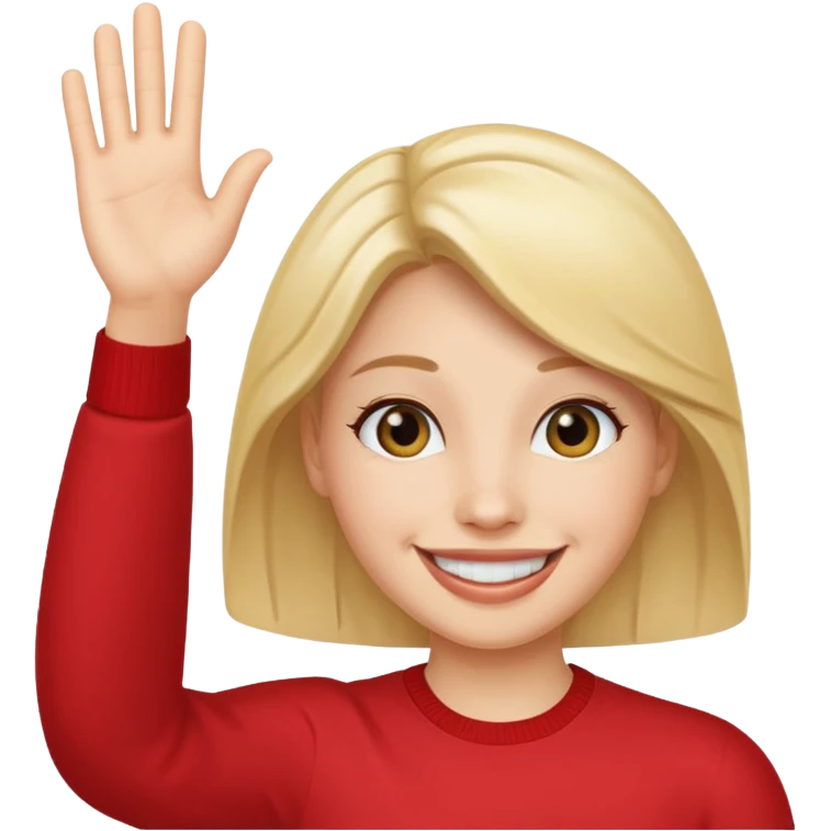 carita saludando  emoji