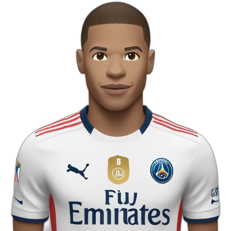 Kylian mbappé face emoji