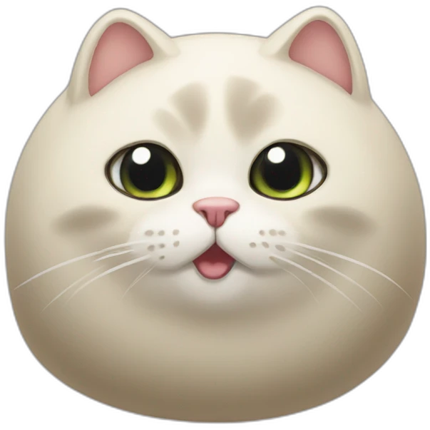 Cat-dumpling emoji