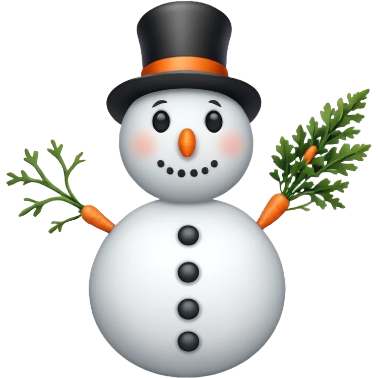 Snowman emoji
