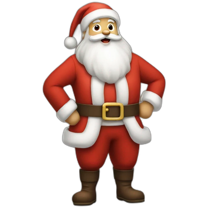 Santa claus emoji