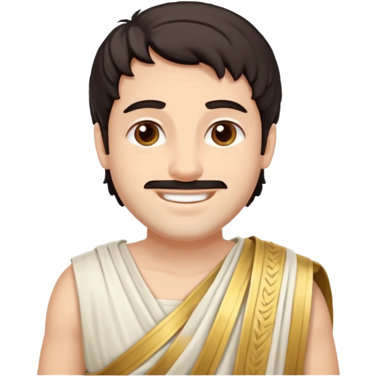 white ancient greek people emoji
