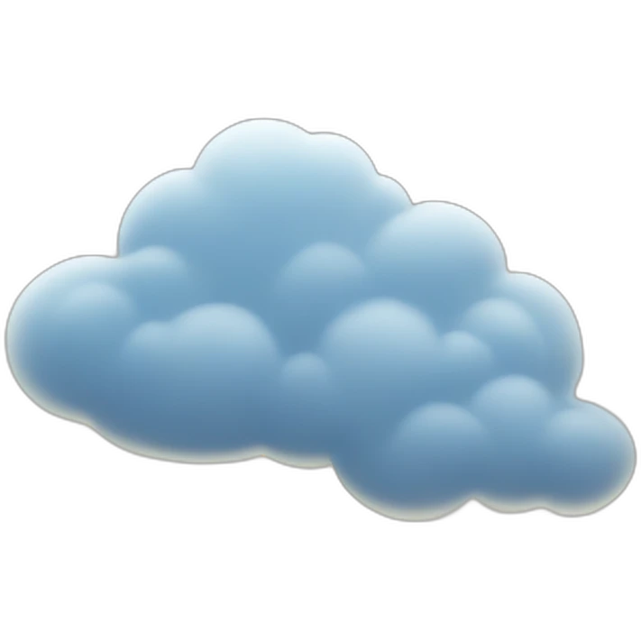 cloud emoji