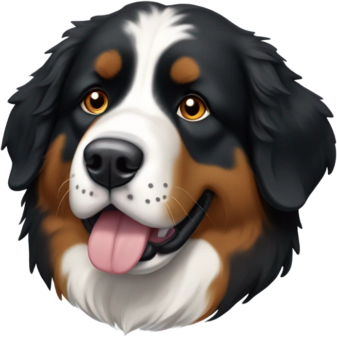 Bernese mountain dog emoji