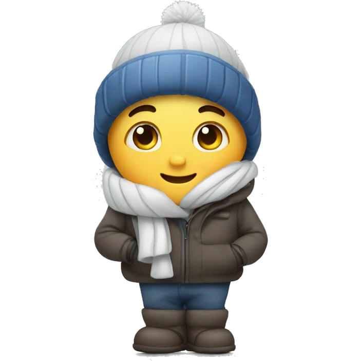 Winter cute emojis emoji